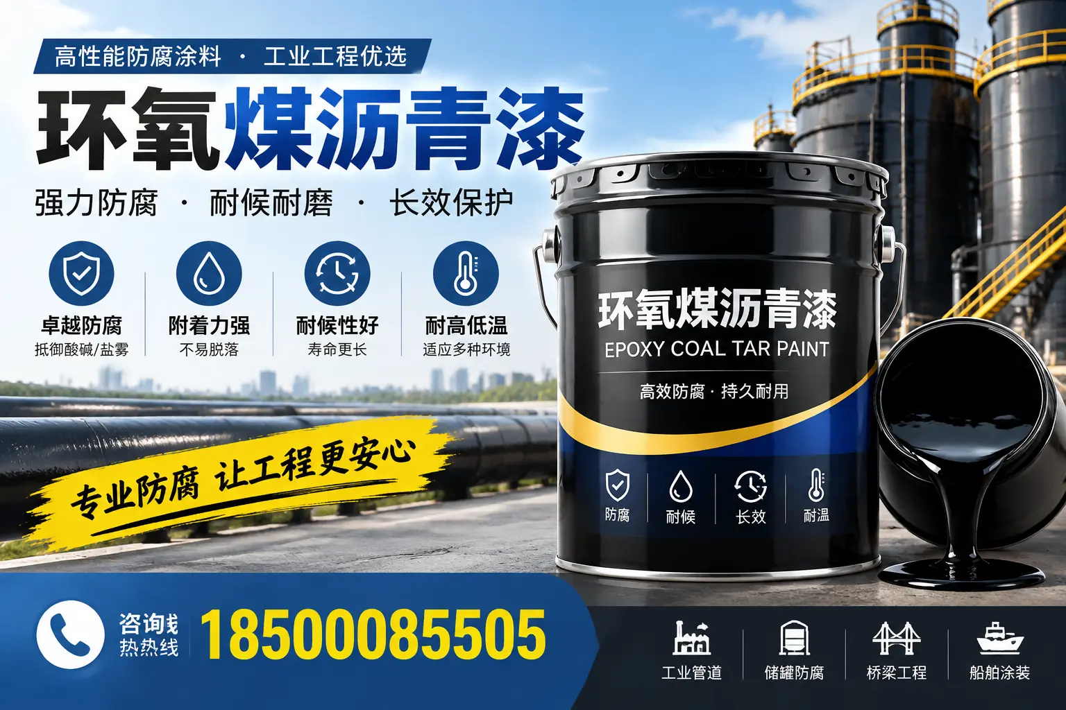 环氧煤沥青漆的施工方法与注意事项，确保在辽阳顺利完成